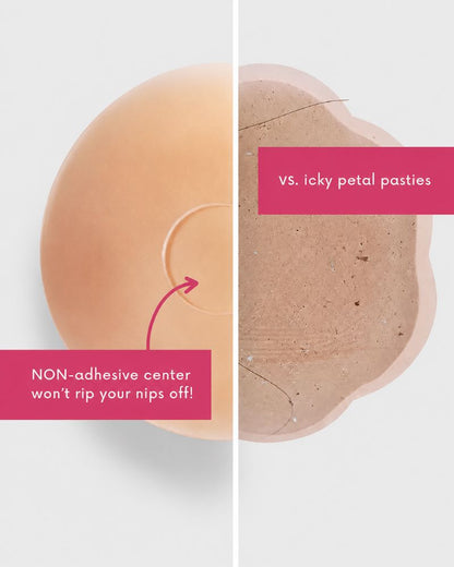 Reusable Seamless Silicone Nipple Covers