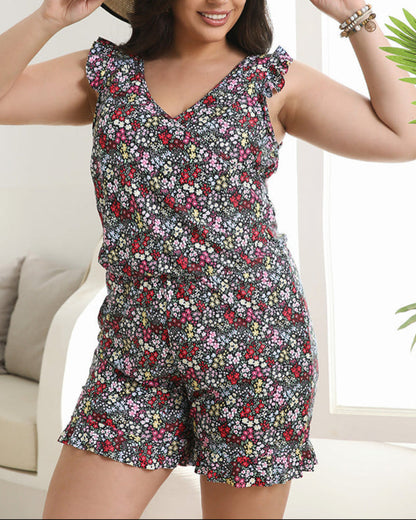 Built-in Bra Swim Romper