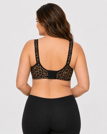 Soft Plus Size Full Coverage Unlined Minimizer Bra