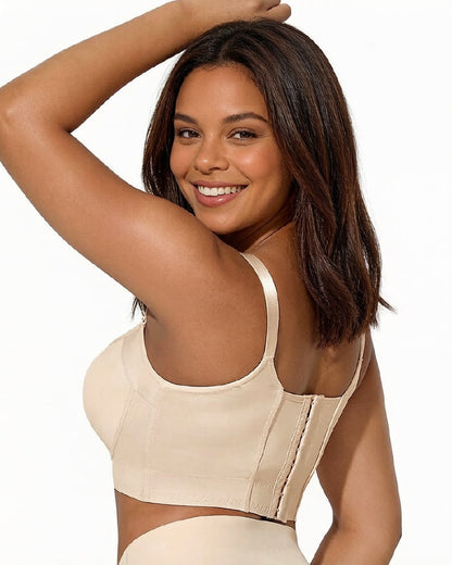 Full Coverage Comfort Bra with Back Smoothing